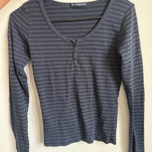 Brandy Melville striped long sleeve top